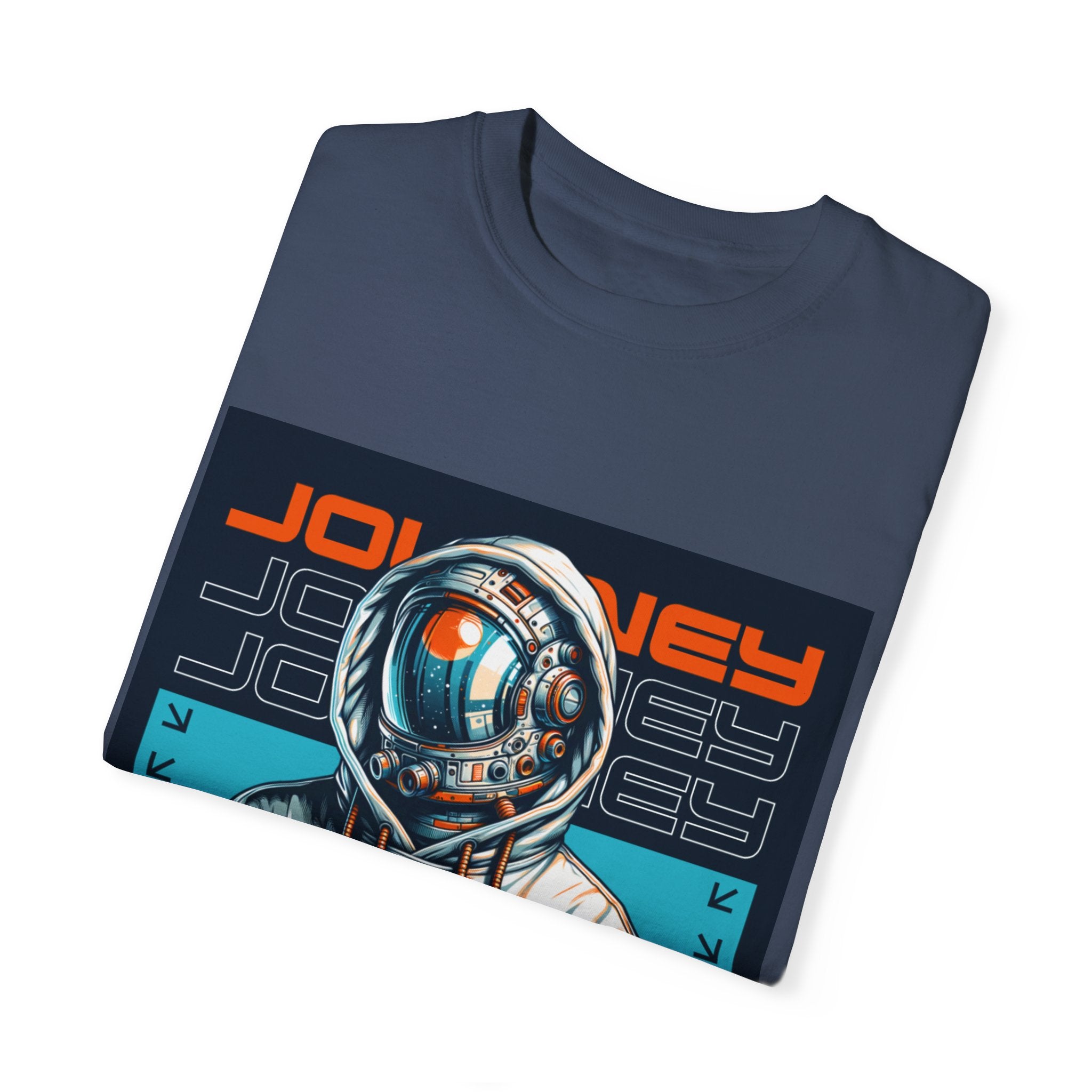 Space Exploration Unisex Garment-Dyed T-Shirt - Journey to the Stars
