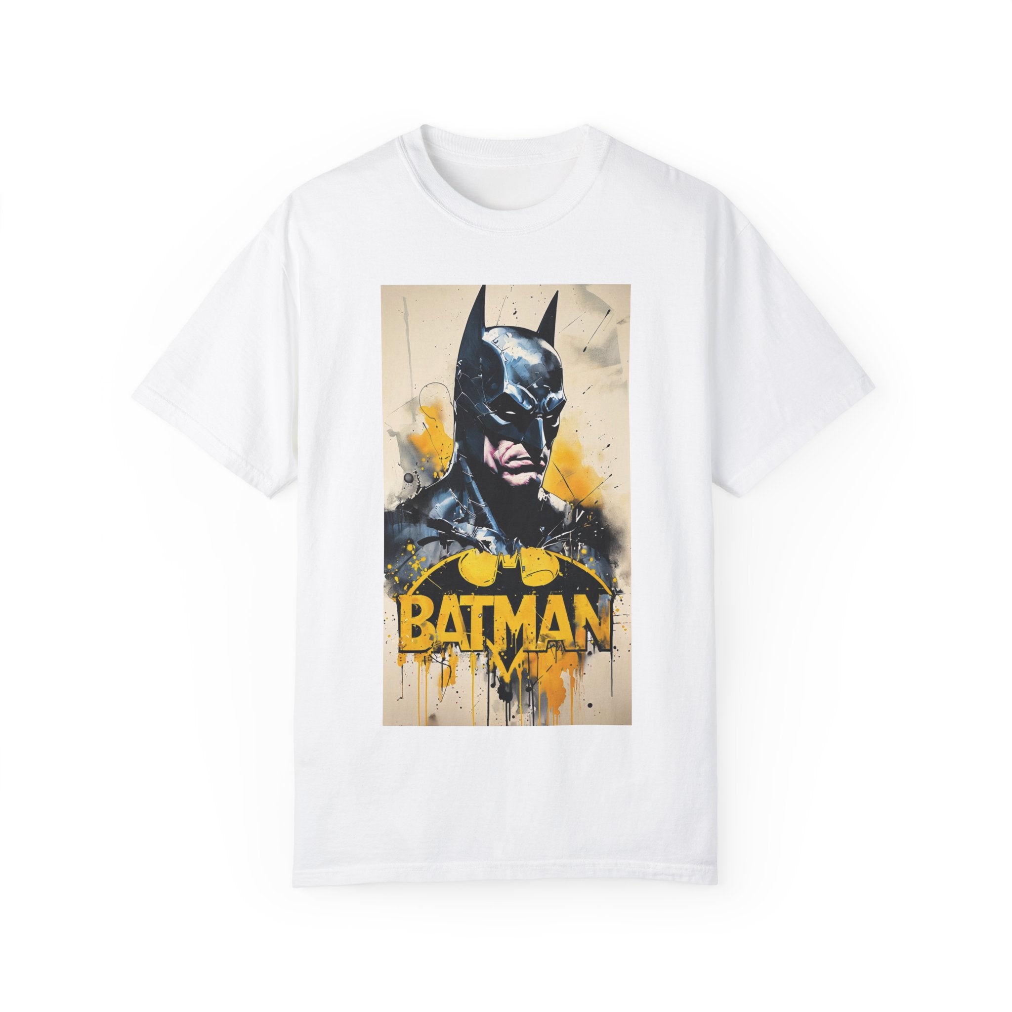 Batman Unisex Garment-Dyed T-Shirt - Heroic Design for Comic Fans