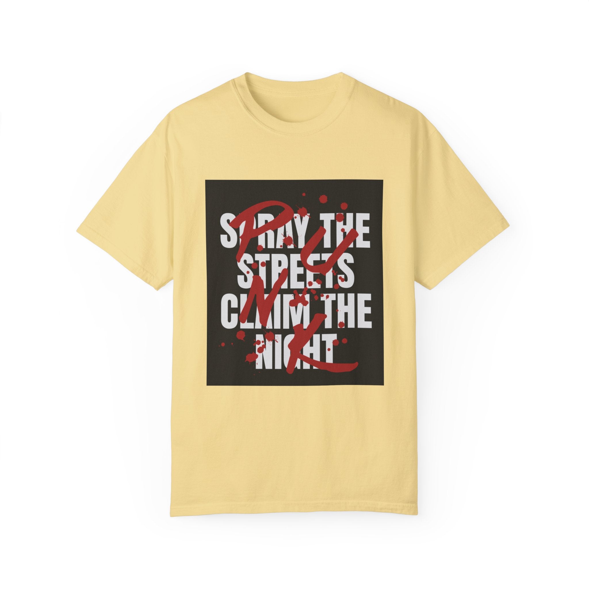 Urban Street Art T-Shirt - "Claim the Night" Design