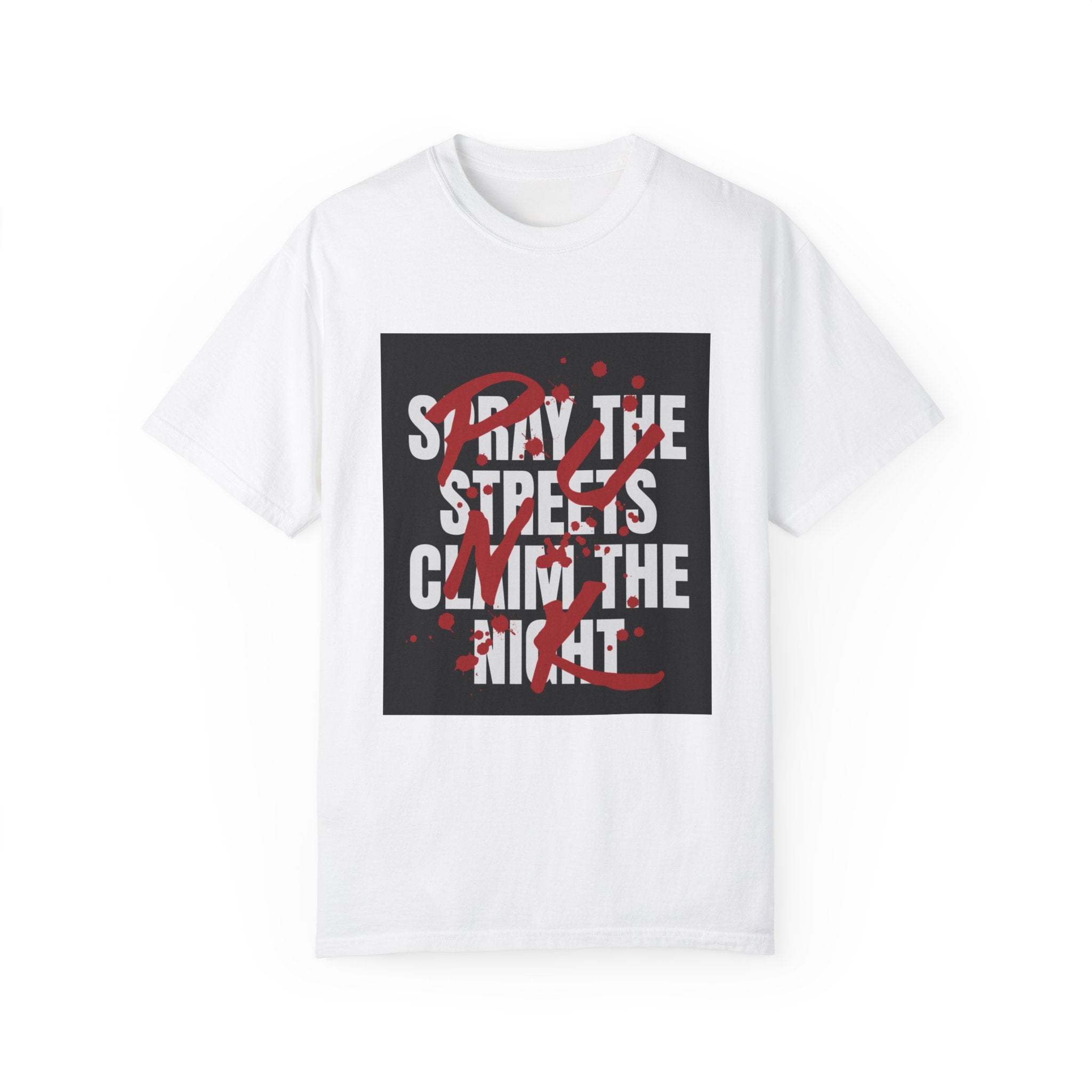 Urban Street Art T-Shirt - "Claim the Night" Design