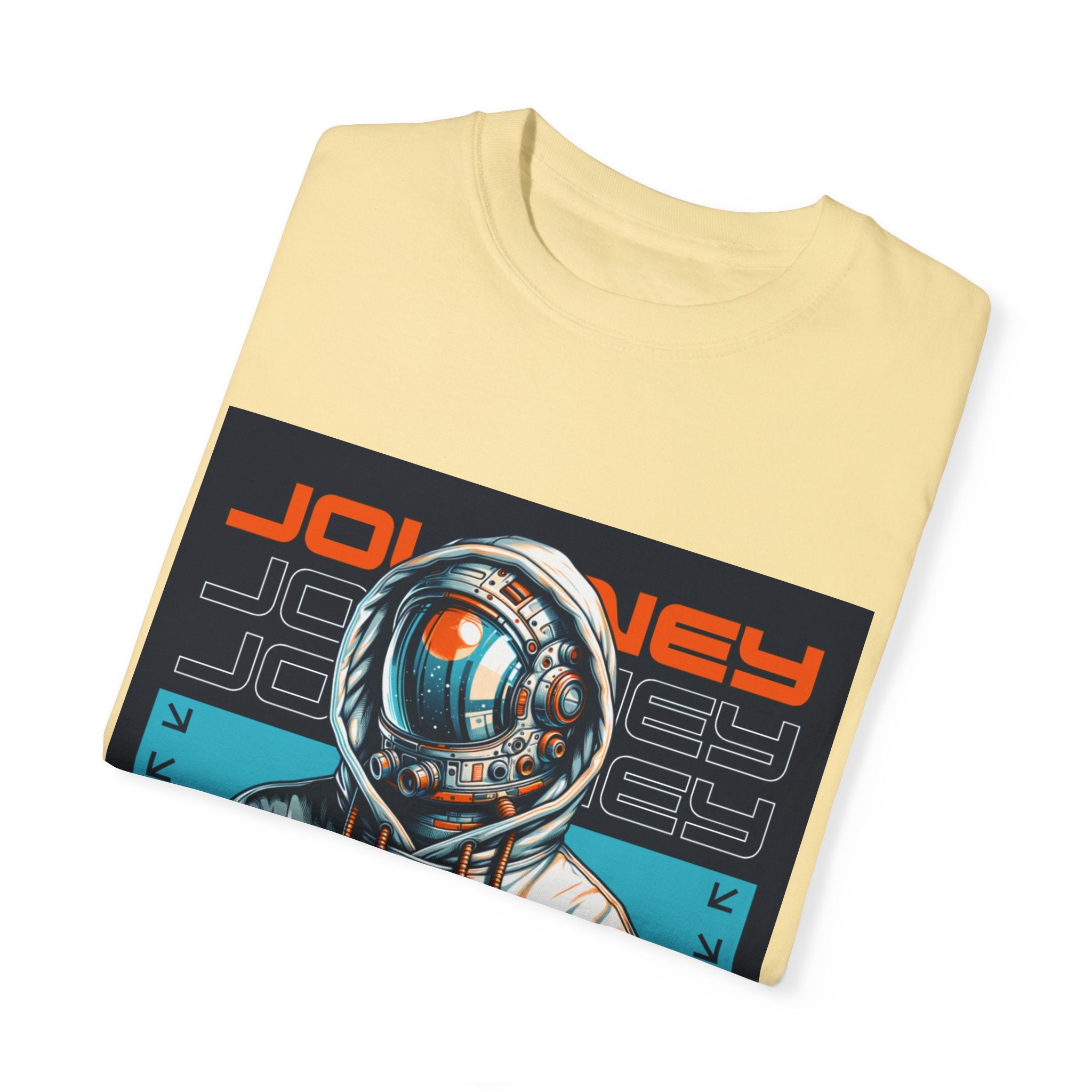 Space Exploration Unisex Garment-Dyed T-Shirt - Journey to the Stars